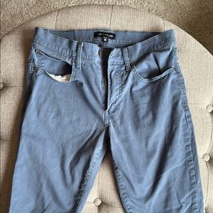 Lucky Brand Slim Blue Jeans with Washed-Out Appeal